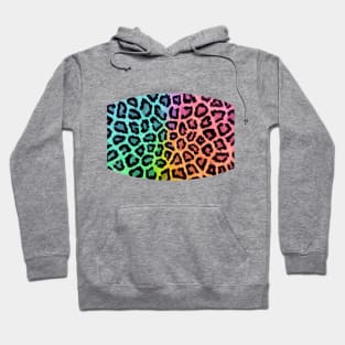 Neon Leopard Print Hoodie